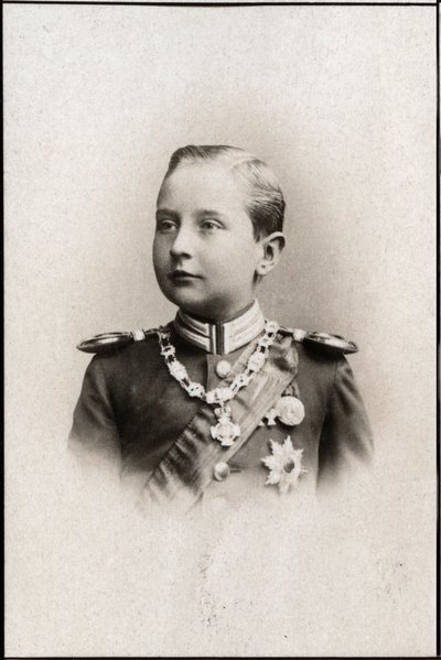 Portrait of Prince August Wilhelm of Prussia by French Photographer